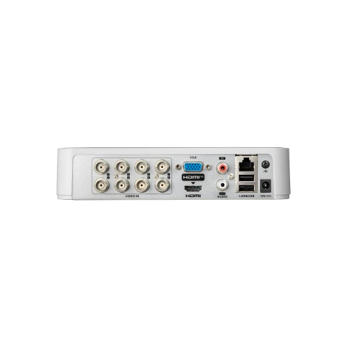 8 csatornás BCS-V-SXVR0801 egylemezes 5-rendszerű HDCVI/AHD/TVI/ANALOG/IP rögzítő