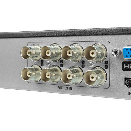 DVR-8CH-5MP Hibrid digitális rögzítő HiLook by Hikvision monitorozáshoz