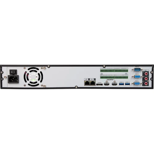 BCS-L-NVR3208-A-4K 32 csatornás IP rögzítő, 8 lemezes, 32Mpx, HDMI, 4K, BCS LINE