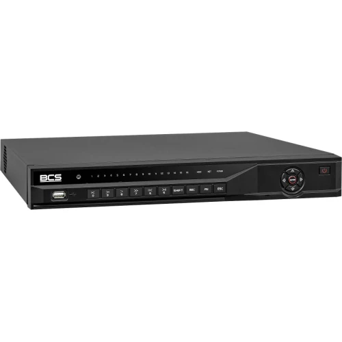 BCS-L-NVR1602-A-4K 16 csatornás IP rögzítő, akár 32Mpx támogatással