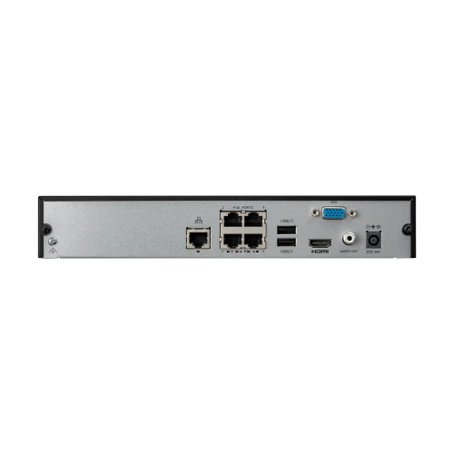 BCS-P-NVR0401-4KE-4P-III 4 csatornás 4K IP rögzítő