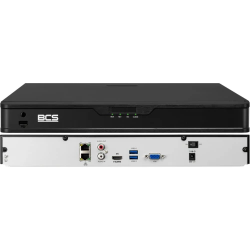 BCS-P-NVR1601-4KE-III 16 csatornás 4K IP rögzítő
