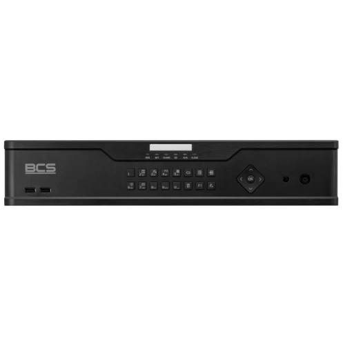 BCS Point márkájú BCS-P-NVR1604-A-4K-16P-III 16 csatornás IP rögzítő