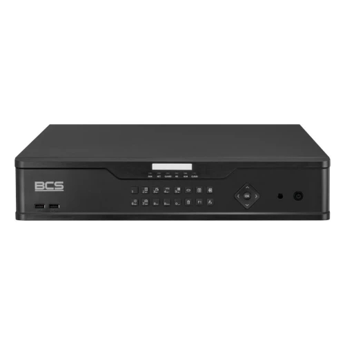 BCS-P-NVR1604R-A-4K-III 16 csatornás 12Mpx IP rögzítő