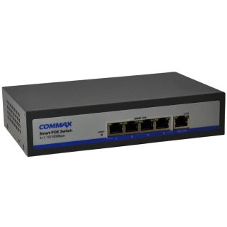 CIOT-H4L2 COMMAX IP 5 portos switch 4 POE 1 UPLINK