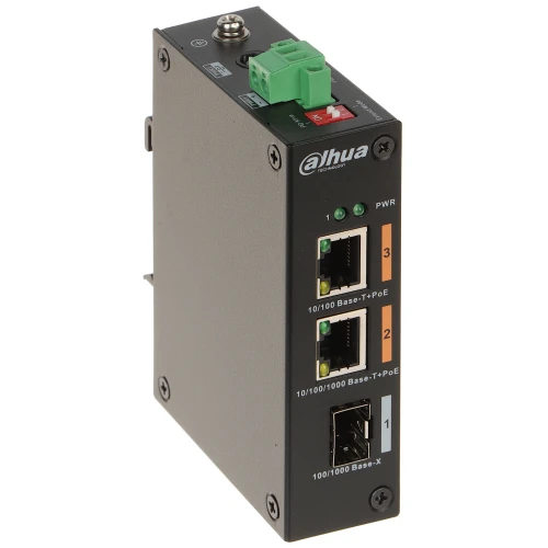 PFS3103-1GT1ET-60-V2 2-portos SFP DAHUA PoE Switch