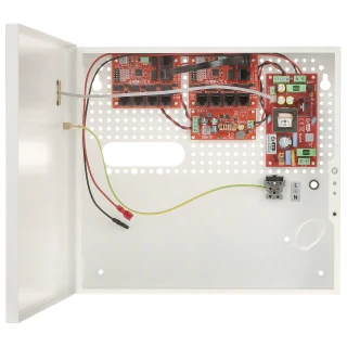 IPUPS-9-11-F 9-portos ATTE POE switch beépített pufferelt tápegységgel