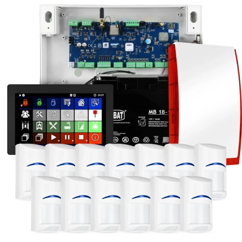 Ropam NeoLTE-IP-64 riasztórendszer, 13x BOSCH érzékelő, TPR-7B, GSM, Wi-Fi