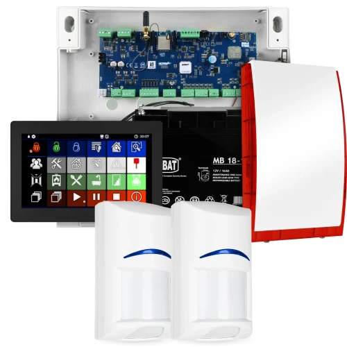 Ropam NeoLTE-IP-64 riasztórendszer, 2x BOSCH érzékelő, TPR-7B, GSM, Wi-Fi