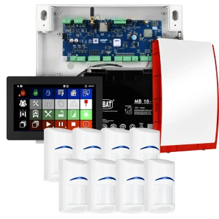 Ropam NeoLTE-IP-64 riasztórendszer, 8x BOSCH érzékelő, TPR-7B, GSM, Wi-Fi