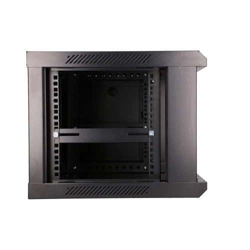 Extralink 6U összeszerelhető RACK szekrény, 600x450, falra szerelhető, Fekete