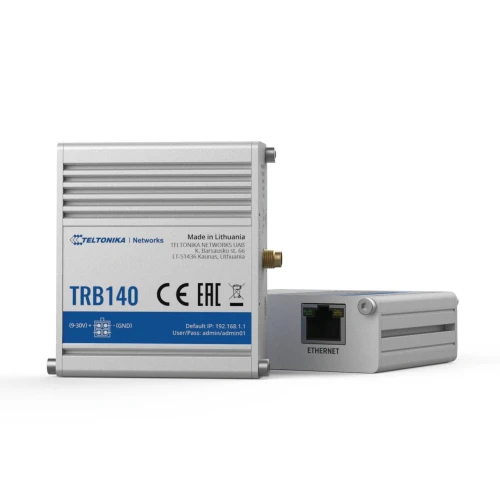 Teltonika TRB140 | Ipari router, IoT LTE kapu | Cat 4, LTE Gateway