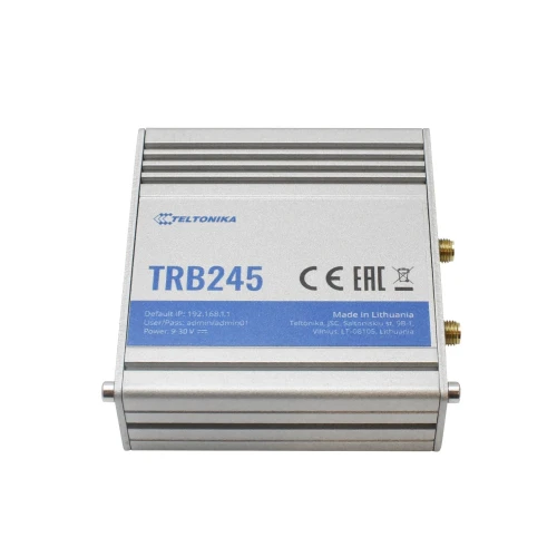 Teltonika TRB245 | Gateway, LTE kapu | Cat 4, LTE, RS232/RS485, GPS