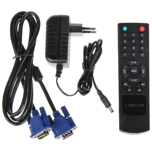 HDMI VGA audio 2x video USB távirányító TFT-12/CCTV 11.6 hüvelyk monitor