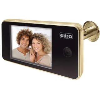 EURA VDP-01C1 ERIS ARANY 3,2'' LCD ajtó videó-néző