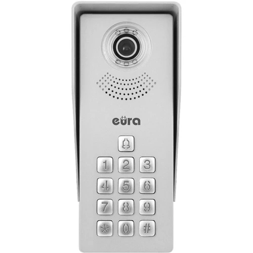 EURA VDP-12A3 TYTAN színes videókaputelefon, fekete 7