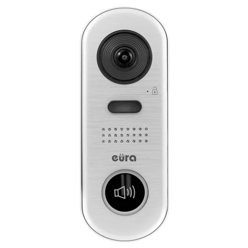 EURA VDP-62A5 WHITE "2EASY" - egy családi videókaputelefon, 4,3" LCD, fehér, felszíni szerelésű