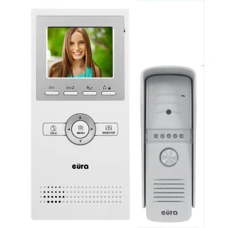EURA VDP-A1N9 videókaputelefon - egy családi házhoz, 3,5" LCD