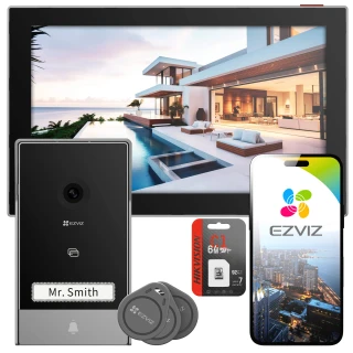 WiFi-s EZVIZ HP7 videó kaputelefon