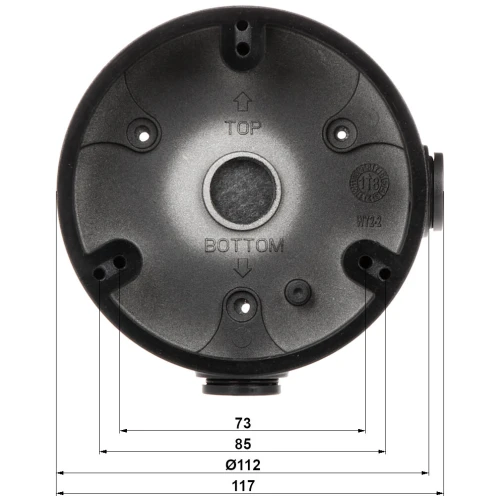 PFA136-BLACK DAHUA kamera tartó