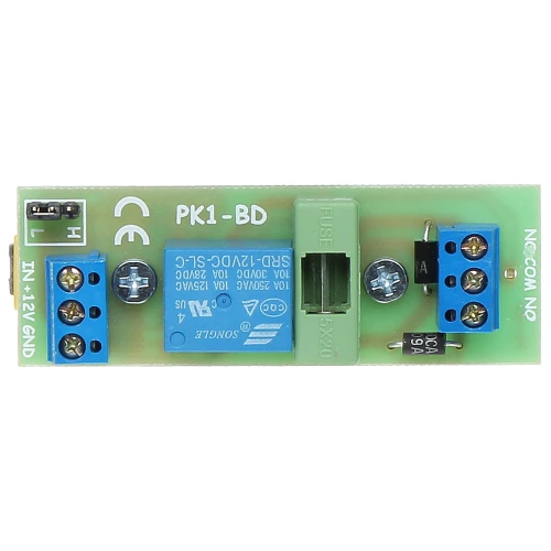 PK1-12-PDT konfigurálható váltó relé modul
