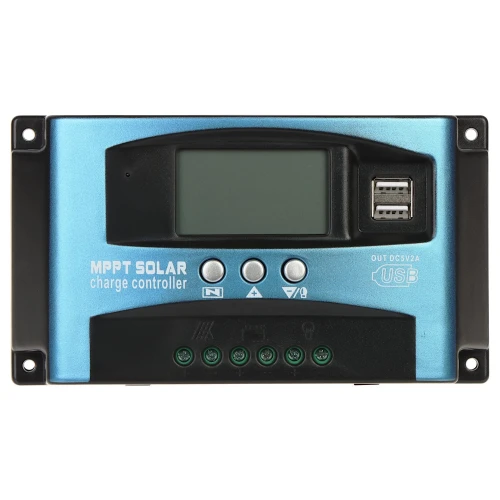 SCC-100A-MPPT-LCD-M2 napelemes akkumulátor töltés szabályozó