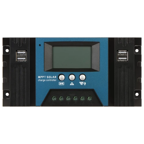 SCC-40A-MPPT-LCD-S2 napelemes akkumulátor töltés szabályozó