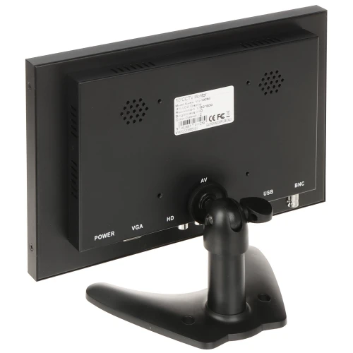 VGA, HDMI, audio, 1xvideo, USB, VM-1003M 10" távirányítós monitor