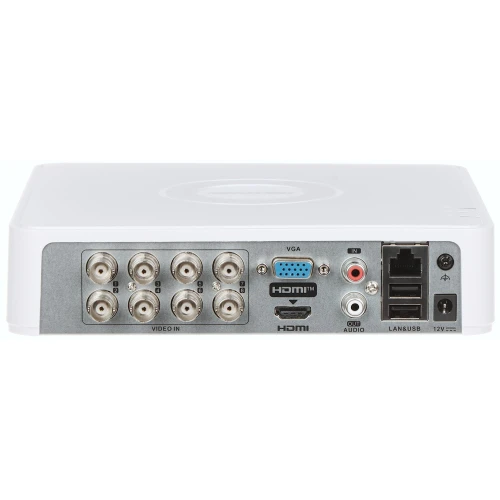 AHD, HD-CVI, HD-TVI, CVBS, TCP/IP IDS-7108HQHI-M1/S(C) 8 csatornás Hikvision rögzítő