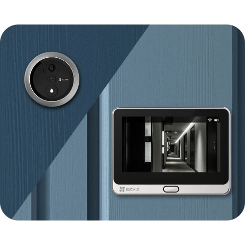 EZVIZ CS-DP2C elektronikus ajtónéző infravörös kamerával és PIR érzékelővel