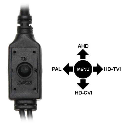 AHD kamera, HD-CVI, HD-TVI, PAL APTI-H52V2-36W 5 Mpx 3.6 mm