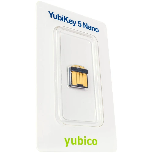 Yubico YubiKey 5 Nano - U2F FIDO/FIDO2 hardverkulcs