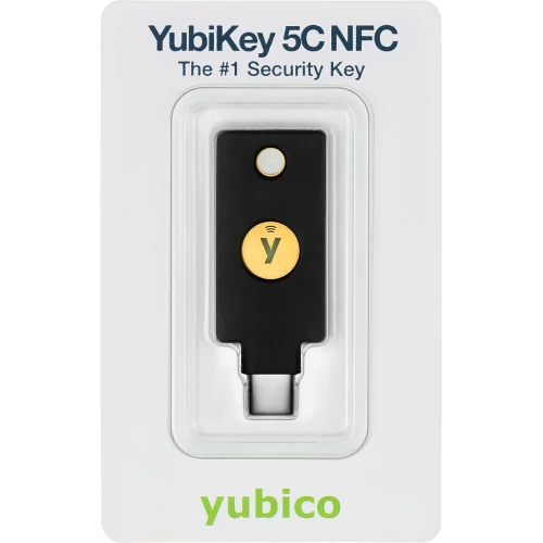 Yubico YubiKey 5C NFC - U2F FIDO/FIDO2 hardverkulcs