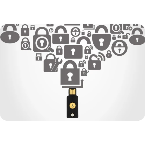 Yubico SecurityKey NFC - U2F FIDO/FIDO2 hardverkulcs