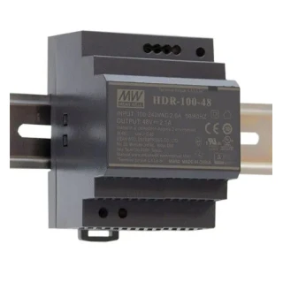 24VDC/3,83A HDR-100-24 MEAN WELL sínre szerelhető tápegység