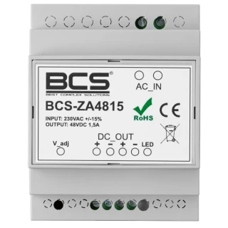 BCS-ZA4815 hálózati adapter igényes elektronikus eszközök számára