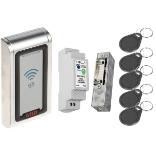 Atlo hozzáférés-ellenőrző készlet ATLO-RM-822 kulcstartókkal