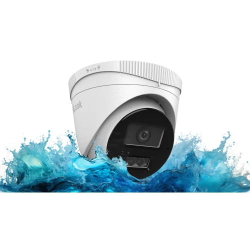 2x IPCAM-T2 monitorozó készlet, Full HD, IR 30m, PoE, H.265+ Hilook Hikvision