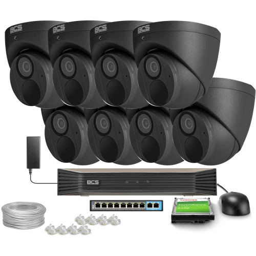 BCS-P-EIP25FSR3-Ai2-G 5 Mpx 2.8 mm BCS IP kamera