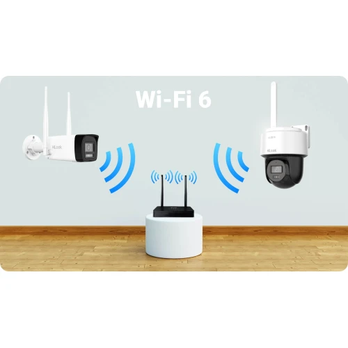 Wi-Fi megfigyelő készlet HiLook by Hikvision EasyLink WIFIKIT-BP4-4CH