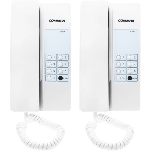 Commax TP-6RC 2 fejhallgatóval rendelkező interkom készlet